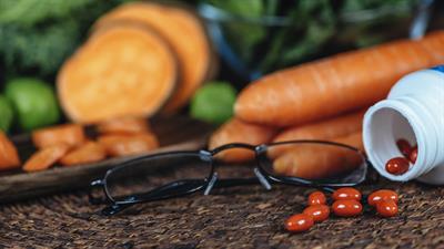 Vision loss associated with western diet