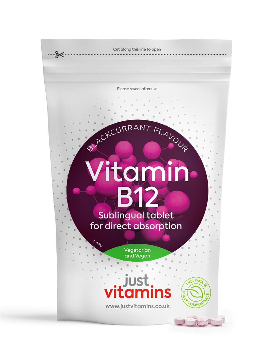 Vitamin B12 Sublingual Less Tiredness Clearer Days