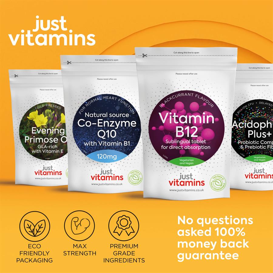 Vitamin B12 Sublingual for Less Tiredness, Clearer Days
