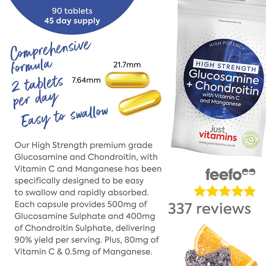 Glucosamine with Chondroitin for Smoother Movement