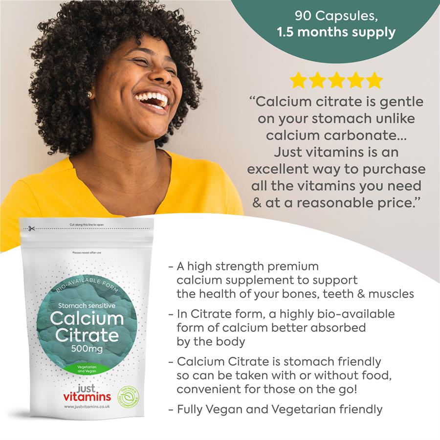 High Strength Calcium for Stronger Bones