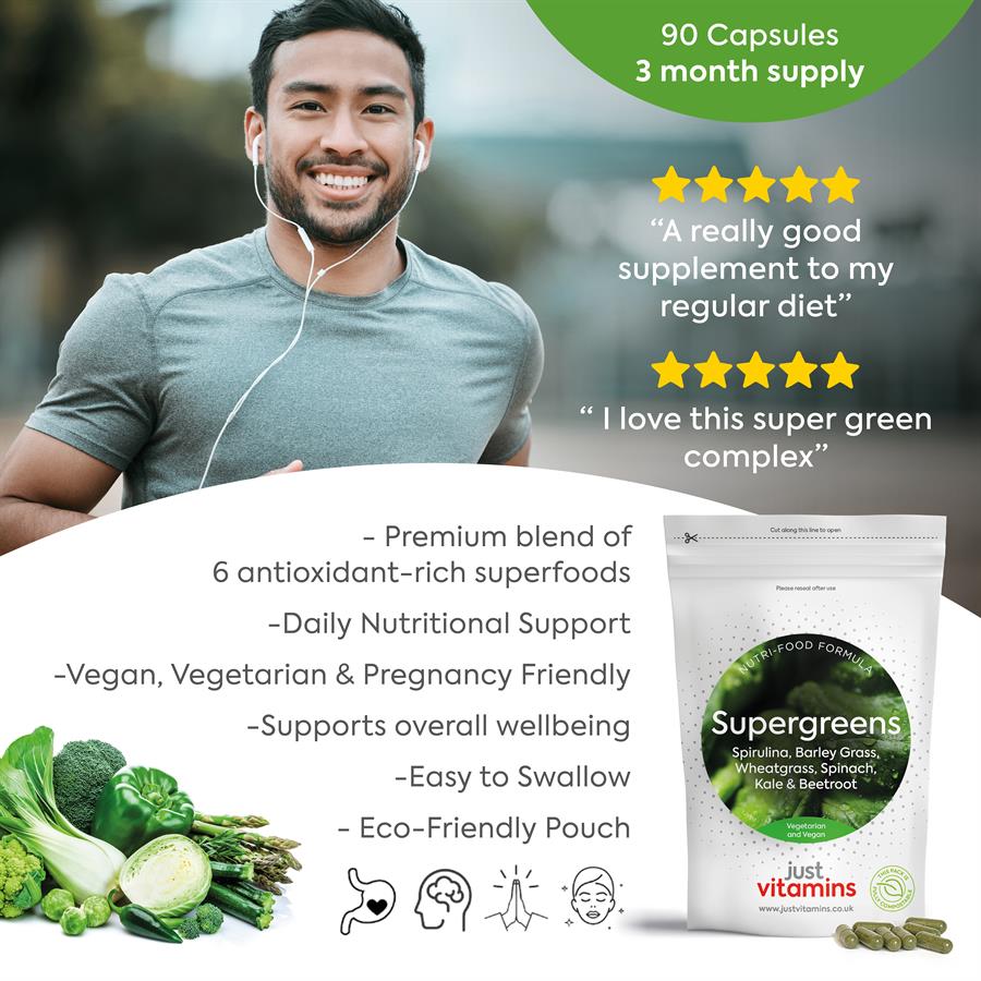 Super Greens Complex for Your Daily Green Boost