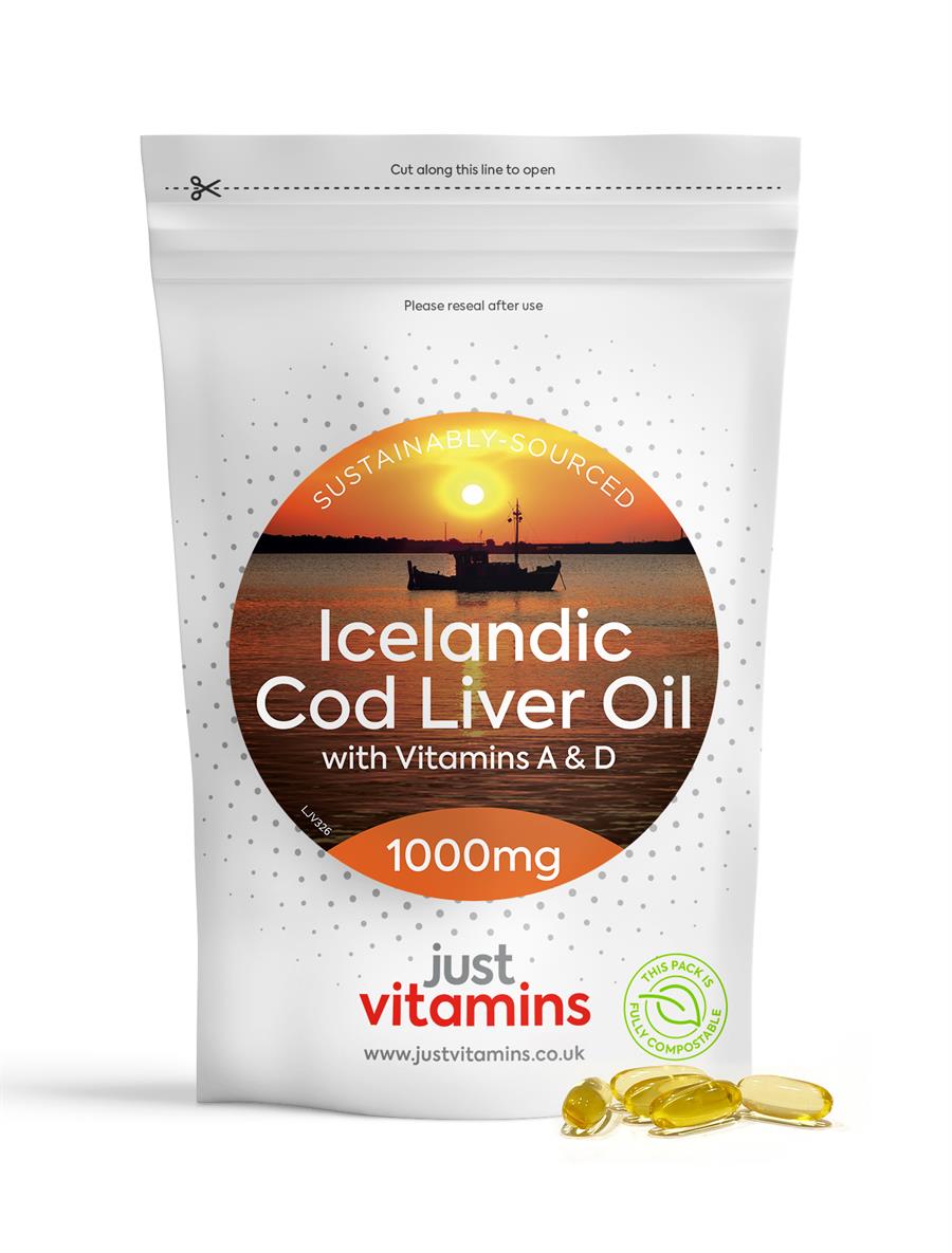 Icelandic Cod Liver Oil for Supple Joints, Stronger Bones