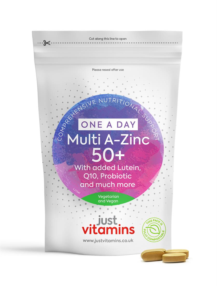 Multivitamins A-Zinc 50 for Complete Support After 50