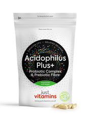 Acidophilus Plus+ with Prebiotic for Settled, Balanced Digestion