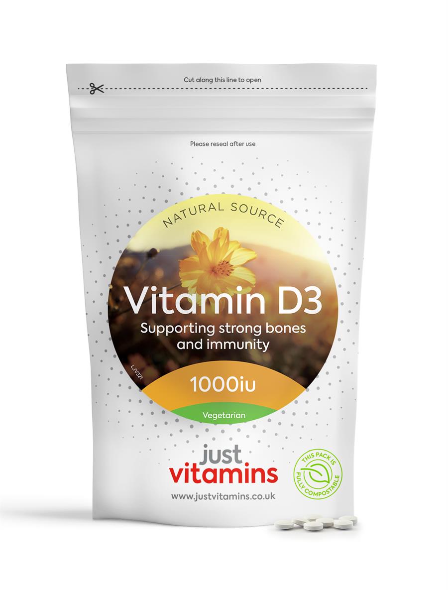 High Strength Vitamin D3 Strong Bones Steady Defences