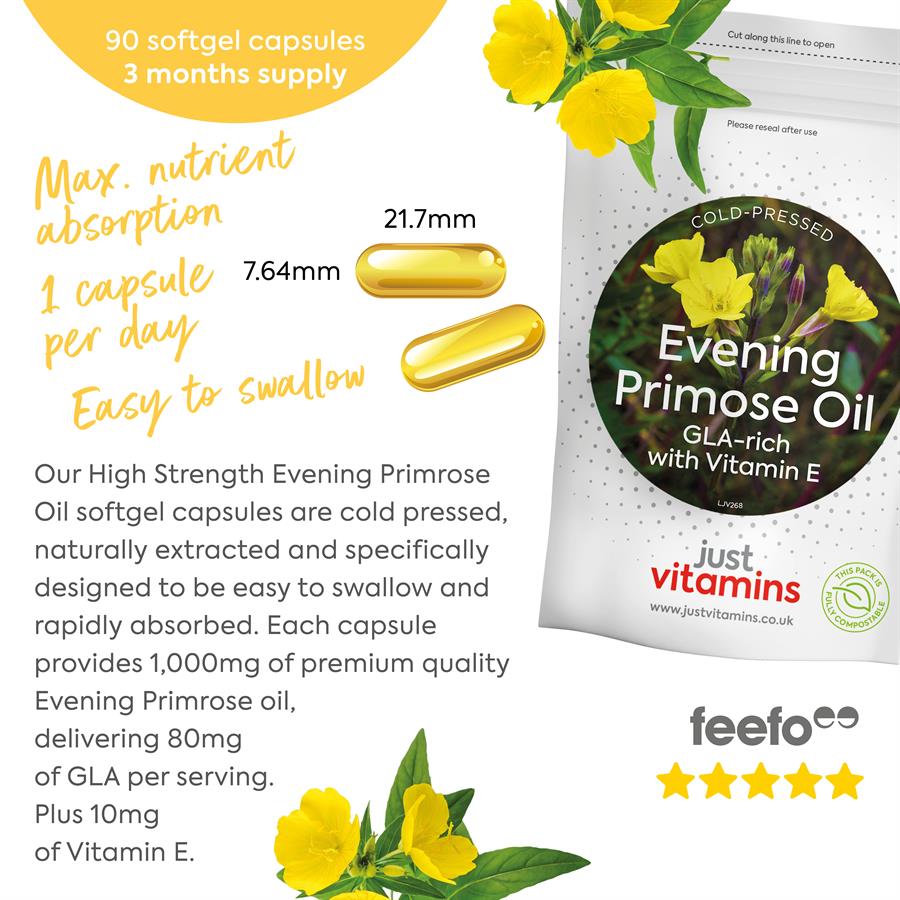Evening Primrose Oil for Softer Skin, Steadier Hormones