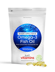 High EPA/DHA Omega-3 Fish Oil for A Stronger, Healthier Heart