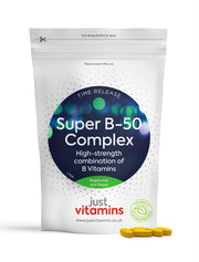 Super Vitamin B-50 Complex for Steady Daily Energy