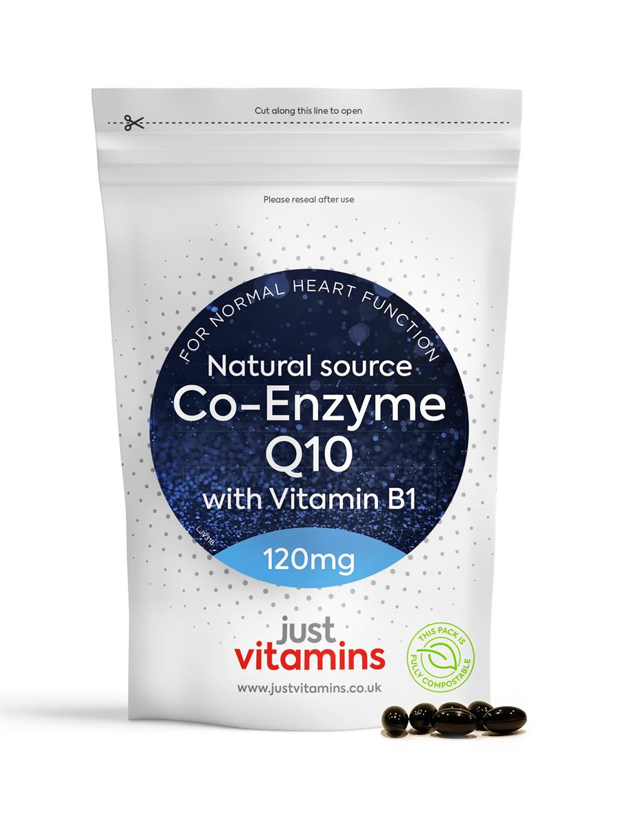 Co-Enzyme Q10 for Steady Heart, Steady Energy