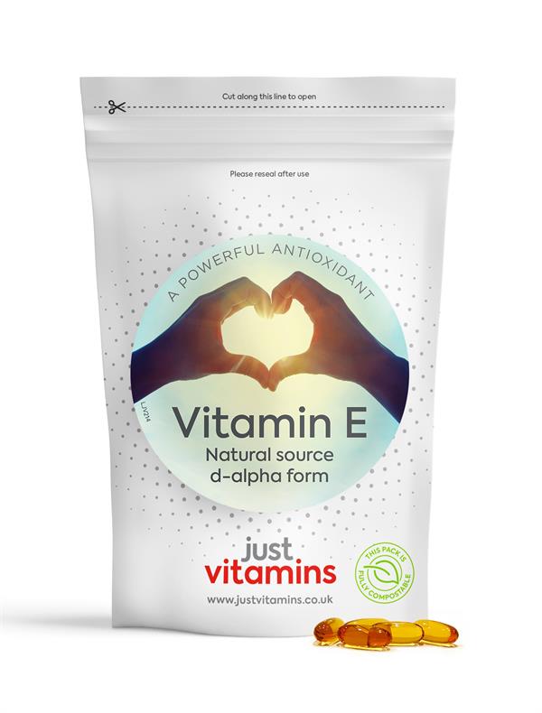 High Strength Natural Vitamin E Capsules Vitamin E Supplement