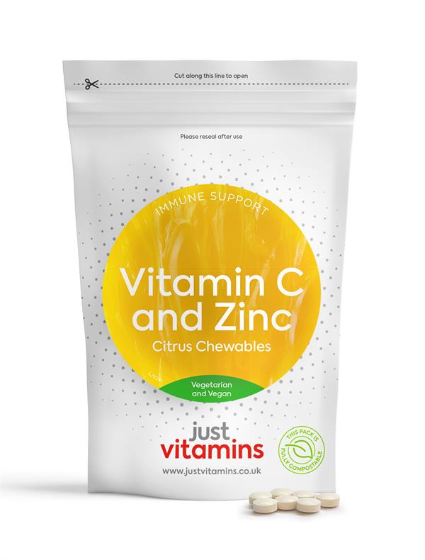 Vitamin C & Zinc Tablets - Vegetarian